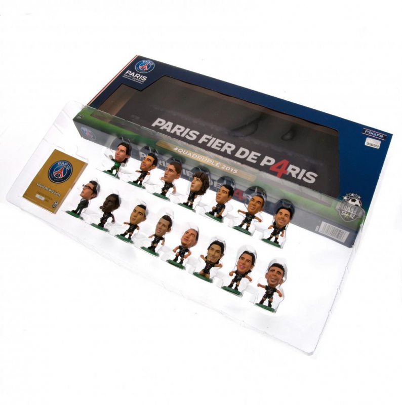 Paris Saint-Germain 10th Title SoccerStarz Team Pack