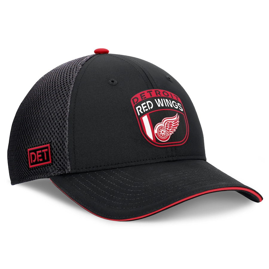 Detroit Red Wings čepice baseballová kšiltovka 2024 Draft NHL On Stage Trucker Adjustable Hat