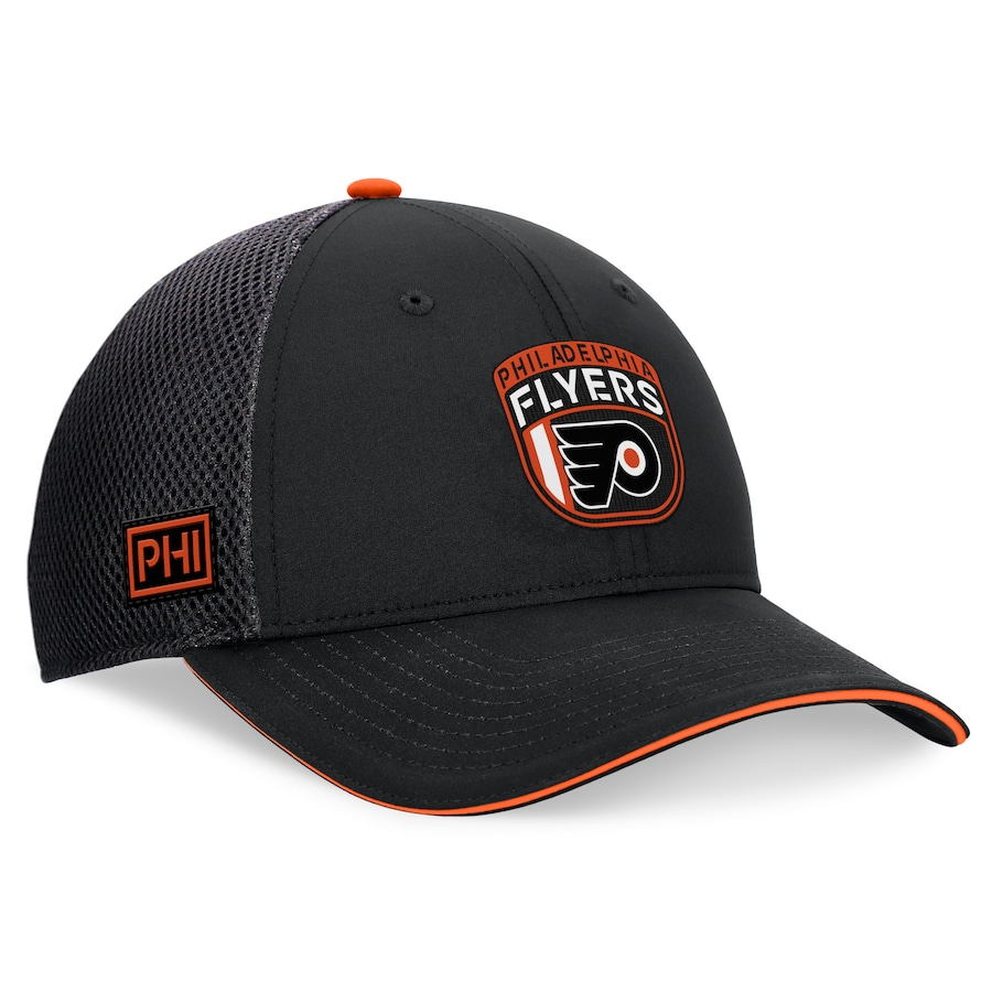 Philadelphia Flyers čepice baseballová kšiltovka 2024 Draft NHL On Stage Trucker Adjustable Hat