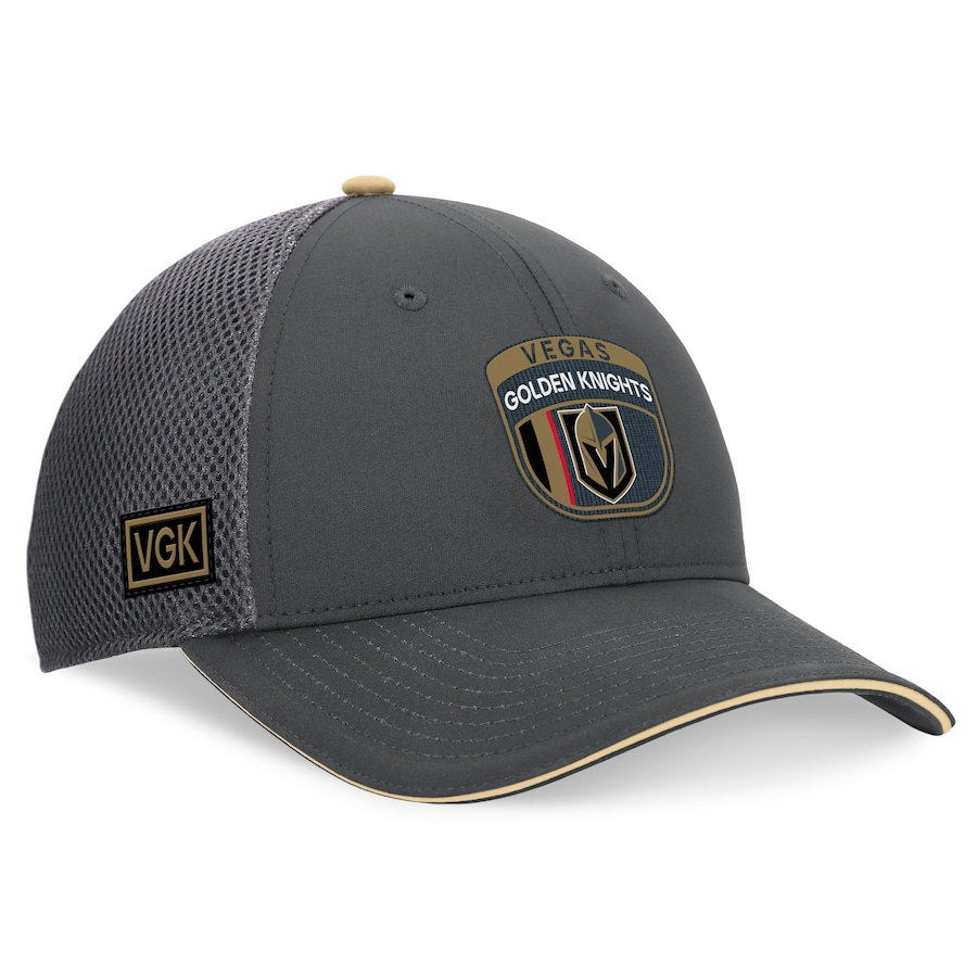 Vegas Golden Knights čepice baseballová kšiltovka 2024 Draft NHL On Stage Trucker Adjustable Hat