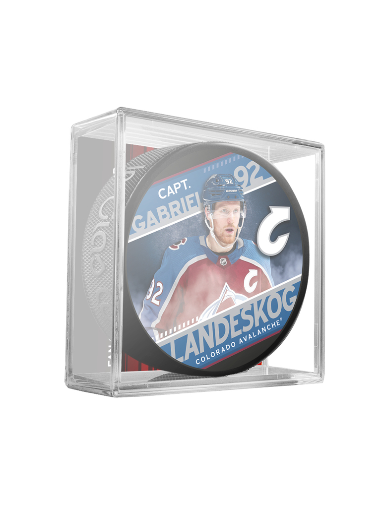 Colorado Avalanche puk Gabriel Landeskog Captain Collection