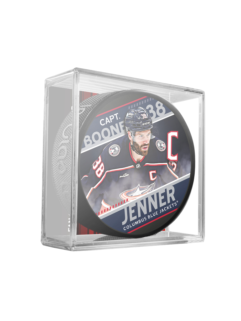 Columbus Blue Jackets puk Boone Jenner Captain Collection