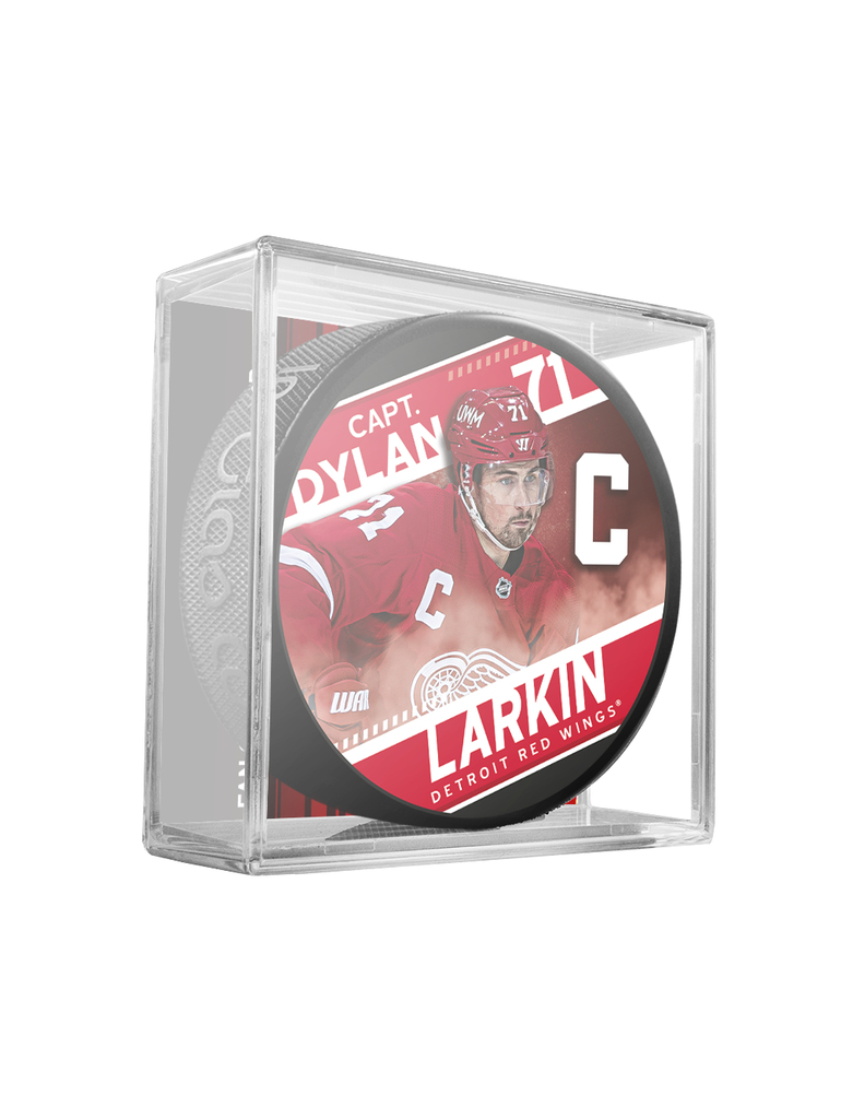 Detroit Red Wings puk Dylan Larkin Captain Collection