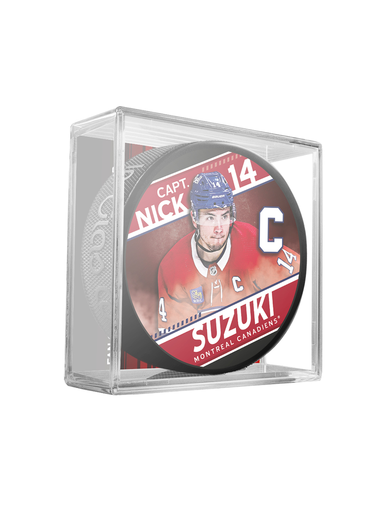 Montreal Canadiens puk Nick Suzuki Captain Collection