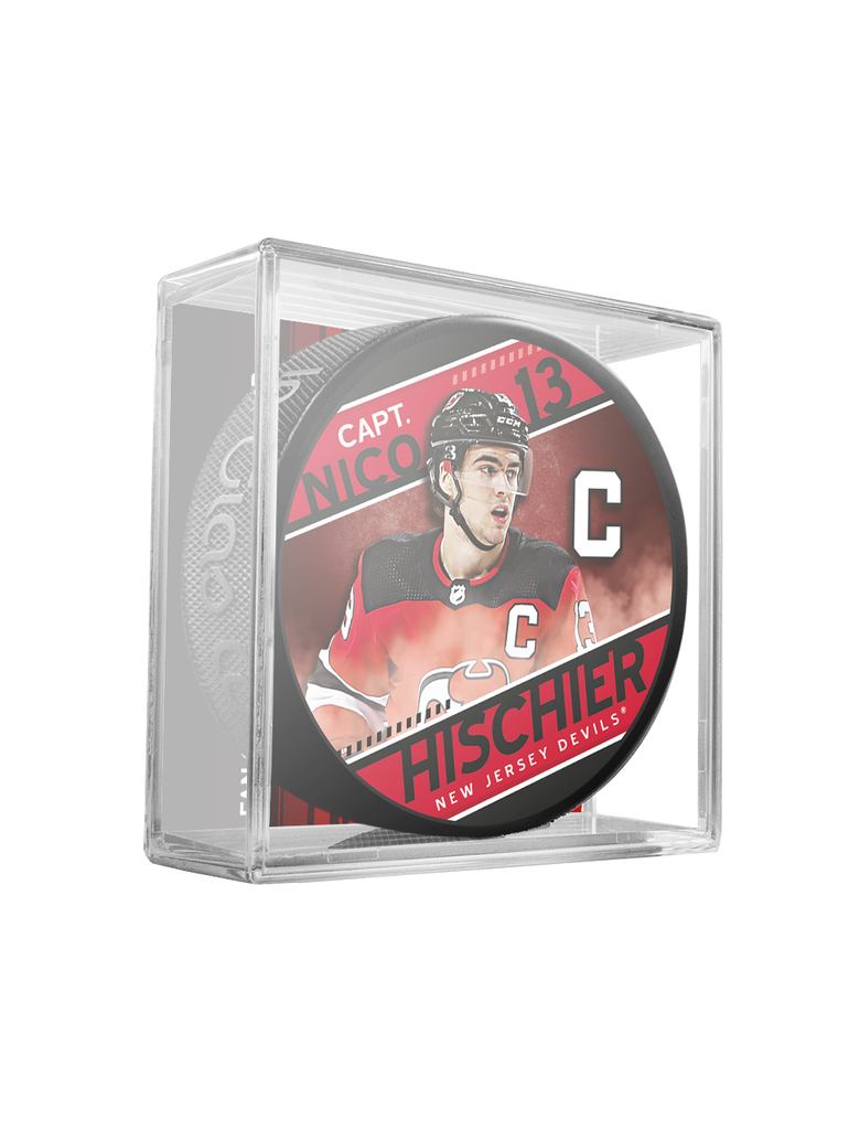 New Jersey Devils puk Nico Hischier Captain Collection