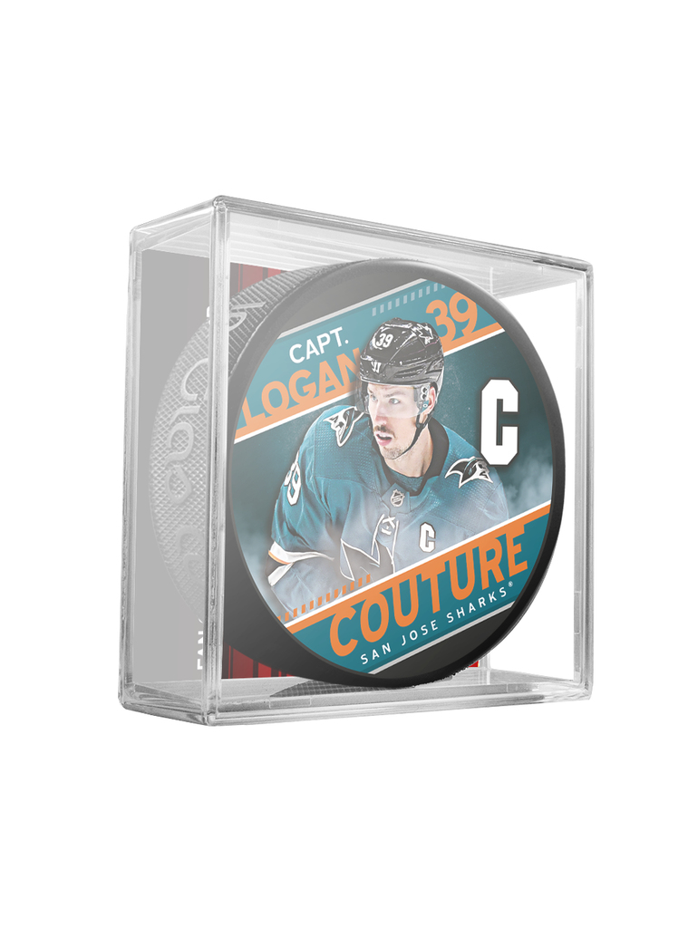 San Jose Sharks puk Logan Couture Captain Collection