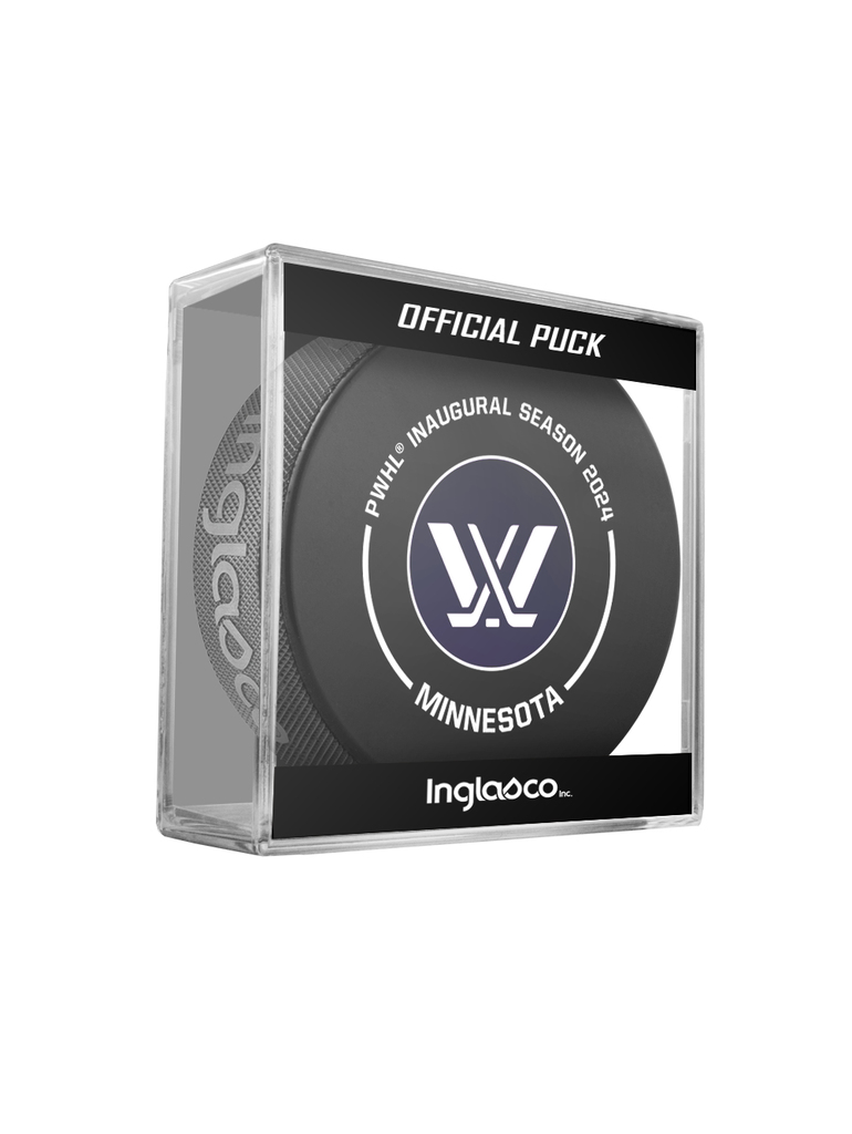 Minnesota Wild puk 2024 Inaugural Season Official Game Hockey Puck