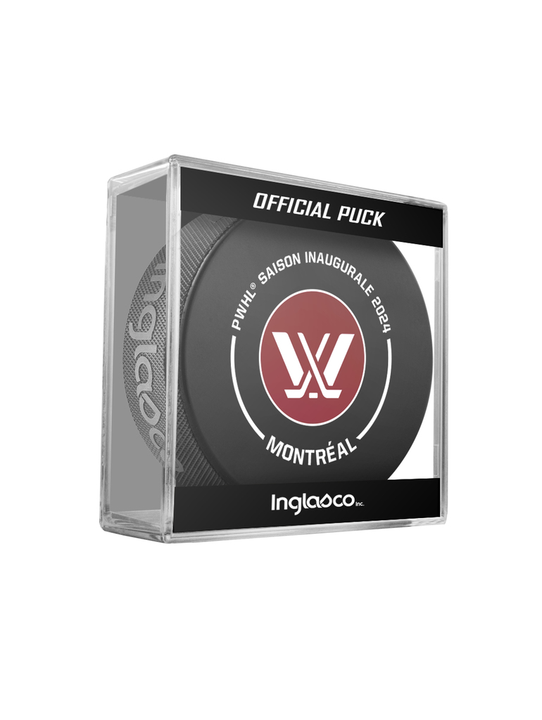 Montreal Canadiens puk 2024 Inaugural Season Official Game Hockey Puck