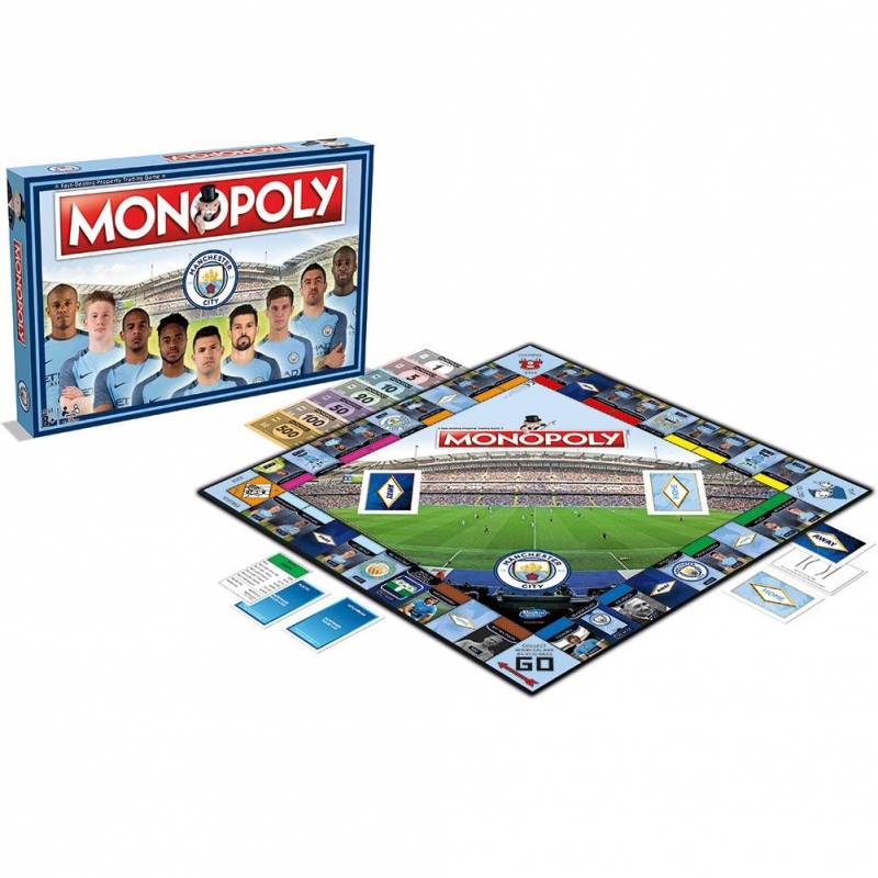 Manchester City monopoly Edition Monopoly FANstore.cz