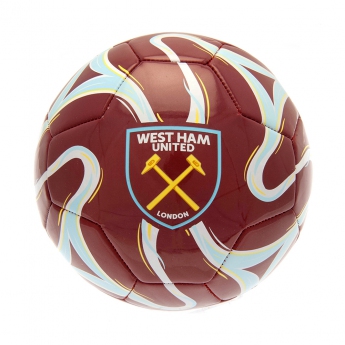 West Ham United fotbalový mini míč Skill Ball CC size 1