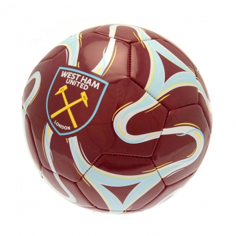 West Ham United fotbalový mini míč Skill Ball CC size 1