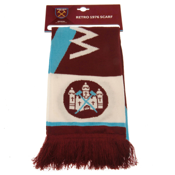 West Ham United zimní šála Retro 1976