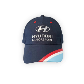 Hyundai Motorsport čepice baseballová kšiltovka Neuville logo navy 2023