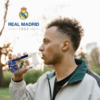 Real Madrid láhev na pití transparent