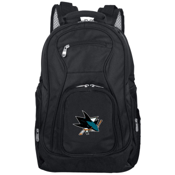 San Jose Sharks batoh na záda Laptop Travel Backpack - Black