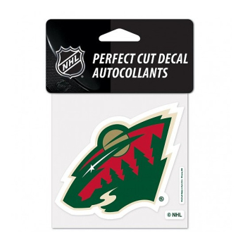 Minnesota Wild samolepka Color decal