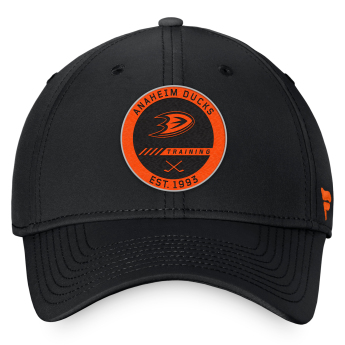 Anaheim Ducks čepice baseballová kšiltovka authentic pro training flex cap