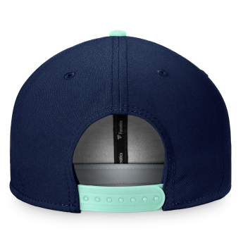 Seattle Kraken čepice flat kšiltovka Iconic Color Blocked Snapback BG