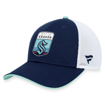 Seattle Kraken čepice baseballová kšiltovka Draft 2023 Podium Trucker Adjustable Authentic Pro