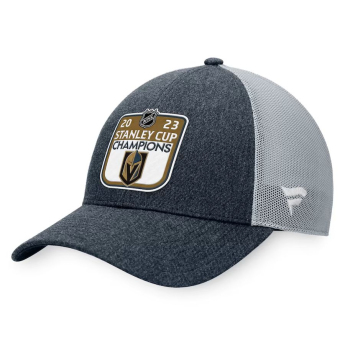 Vegas Golden Knights čepice baseballová kšiltovka 2023 Stanley Cup Champions Locker Room Adjustable Hat greyS