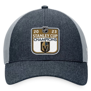 Vegas Golden Knights čepice baseballová kšiltovka 2023 Stanley Cup Champions Locker Room Adjustable Hat greyS