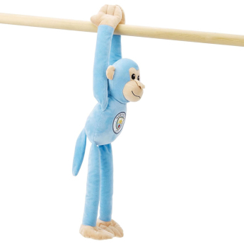 Manchester City plyšová opice Plush Hanging Monkey