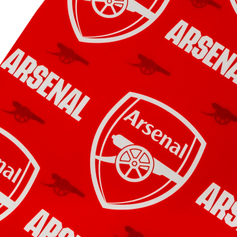 FC Arsenal balící papír 2 pcs Text Gift Wrap