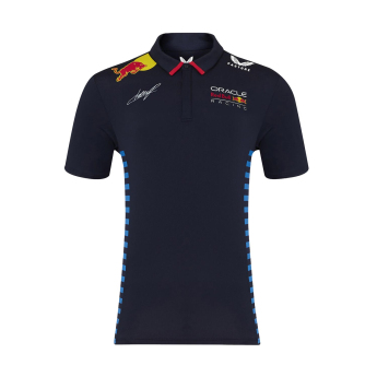 Red Bull Racing pánské polo tričko Driver Sergio Pérez blue F1 Team 2024