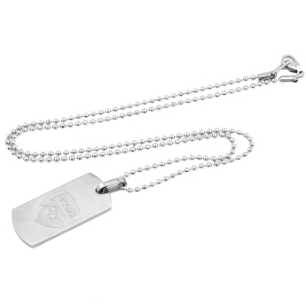 FC Arsenal psí známka na krk Slim Dog Tag & Chain