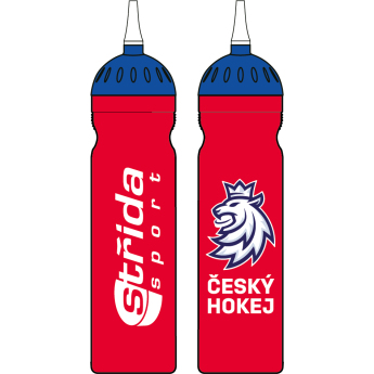 Hokejové reprezentace láhev na pití Czech Republic Logo Lev red