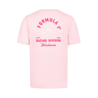 Formule 1 pánské tričko RDW Primrose Pink F1 2024