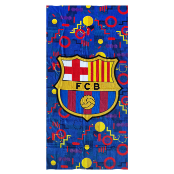 FC Barcelona osuška Shapes microfiber