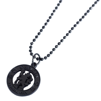 FC Chelsea přívěšek na krk Black Plated Pendant & Chain