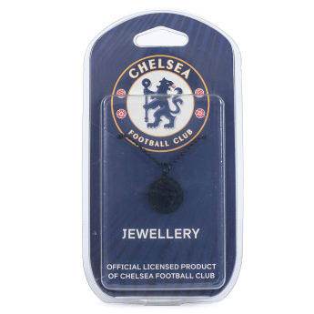 FC Chelsea přívěšek na krk Black Plated Pendant & Chain