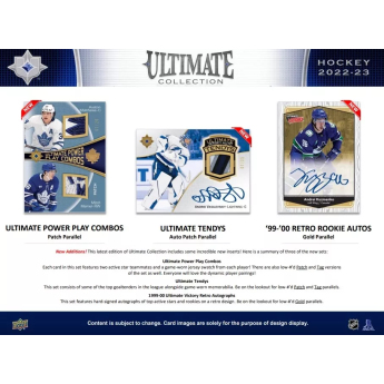 NHL boxy hokejové karty NHL 2022-23 Upper Deck Ultimate Hobby Box