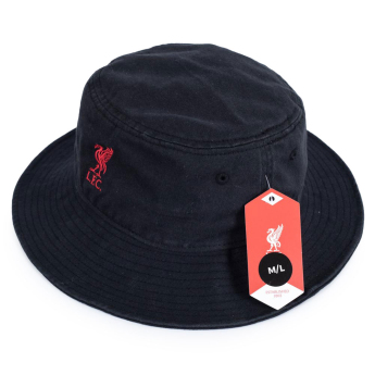 FC Liverpool klobouk Black Bucket Hat