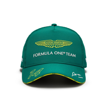 Aston Martin dětská čepice baseballová kšiltovka Fernando Alonso green F1 Team 2024