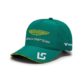 Aston Martin dětská čepice baseballová kšiltovka Lance Stroll green F1 Team 2024