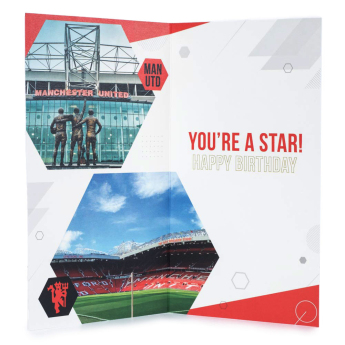 Manchester United narozeninové přání Super Son Birthday Card