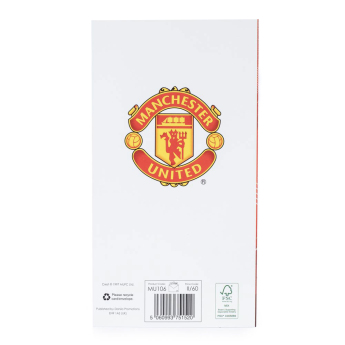 Manchester United narozeninové přání Super Son Birthday Card