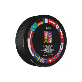 Hokejové reprezentace puk Ice Hockey World Championship Czechia MS 2024 Signature Edition