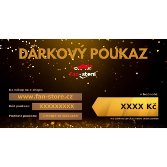 Dárkový poukaz fan-store 200 Kč