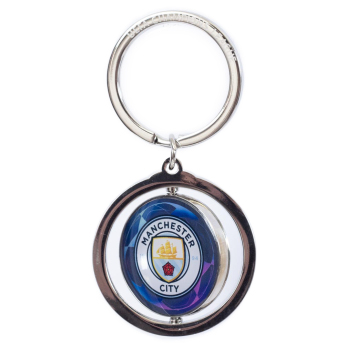 Manchester City přívěšek na klíče Spinner Keyring