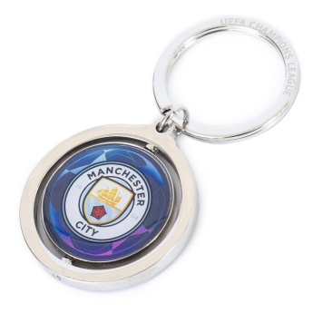 Manchester City přívěšek na klíče Spinner Keyring