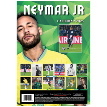 Neymar Jr kalendář not official NEYMAR 2025