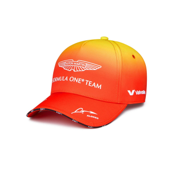 Aston Martin čepice baseballová kšiltovka Barcelona Fernando Alonso F1 Team 2024