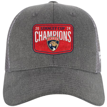 Florida Panthers dětská čepice baseballová kšiltovka 2024 Stanley Cup Champions Locker Room Adjustable Hat