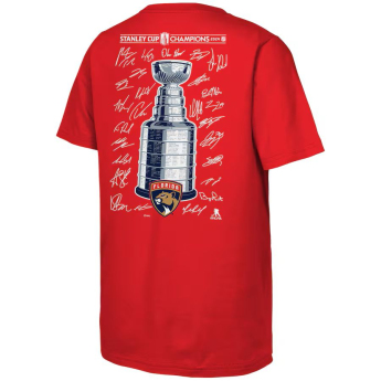 Florida Panthers dětské tričko 2024 Stanley Cup Champions Signature Roster