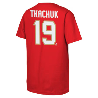 Florida Panthers dětské tričko Matthew Tkachuk #19 2024 Stanley Cup Champions Name & Number