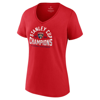 Florida Panthers dámské tričko 2024 Stanley Cup Champions Signature Roster V-Neck